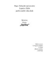 Research Papers 'Optika', 1.