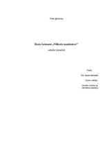 Research Papers 'Ilona Leimane "Vilkaču mantiniece"', 1.