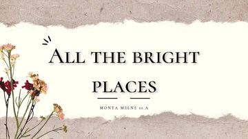 Presentations 'Homereading "All the bright places"', 1.
