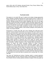 Research Papers 'Sociālā tīkla "Facebook" izveide un popularitāte', 6.