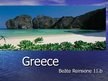Presentations 'Greece', 1.