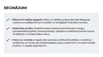 Presentations 'Aktīvi, saistības un pašu kapitāls', 12.