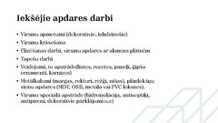 Presentations 'Būvdarbu procesi un operācijas', 18.