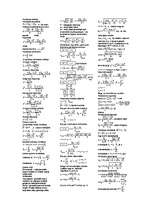 Summaries, Notes 'Statistikas formulas', 2.
