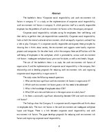 Term Papers 'Korporatīvā sociālā atbildība un darba vides riska faktori uzņēmumā', 6.