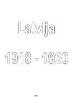 Research Papers 'Latvija laika posmā no 1918. līdz 1920.gadam', 1.