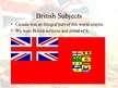 Presentations 'Canada and the British Empire', 4.