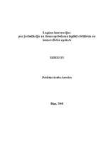 Research Papers 'Lugāno konvencijas par jurisdikciju un tiesas spriedumu izpildi civillietās un k', 1.