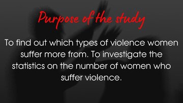 Presentations 'Violence against women In Latvia', 2.