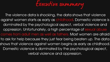 Presentations 'Violence against women In Latvia', 11.