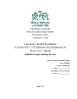 Summaries, Notes 'Salikta koka sijas statiska pārbaude', 1.