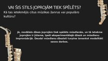 Presentations 'Modālais Džezs', 12.