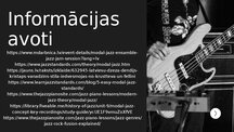Presentations 'Modālais Džezs', 15.