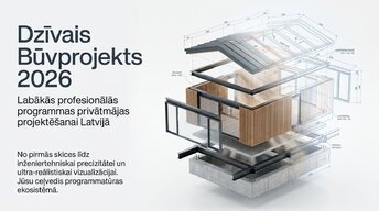 Presentations 'Labākās profesionālās programmas privātmājas projektēšanai Latvijā', 1.