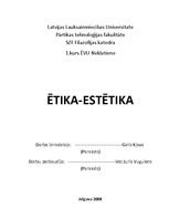 Essays 'E.Munka glezna "Kliedziens"', 1.