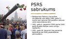 Presentations 'Černobiļas AES katastrofas saistītba ar PSRS sabrukumu', 5.