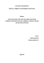 Research Papers 'Izlases metode, pašveidojošās izlases, datu rediģēšana un kodēšana', 1.