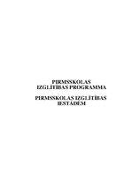 Term Papers 'Pirmsskolas izglītības attīstība Latvijā un Latgalē no 1755. līdz 2006.gadam', 85.