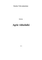 Research Papers 'Agrie viduslaiki', 1.