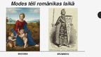 Presentations 'Mode romānikas un gotikas laikā', 3.