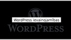 Presentations 'WordPress ievainojamības', 1.