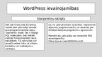 Presentations 'WordPress ievainojamības', 17.