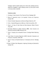 Essays 'Mājturība: ikdienas prakses, ekonomija un ilgtspēja', 5.