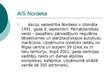 Presentations 'A/s "Nordeka"', 4.