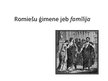 Presentations 'Romiešu ģimene', 1.