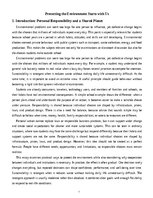 Essays 'Protecting the Environment Starts with Us', 1.