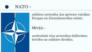 Presentations 'NATO - Ziemeļatlantijas Līguma organizācija', 2.