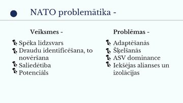 Presentations 'NATO - Ziemeļatlantijas Līguma organizācija', 11.
