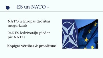 Presentations 'NATO - Ziemeļatlantijas Līguma organizācija', 13.