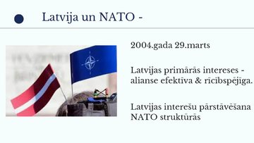 Presentations 'NATO - Ziemeļatlantijas Līguma organizācija', 14.