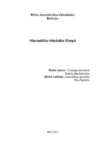 Research Papers 'Matemātika viduslaiku Eiropā', 1.