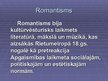 Presentations 'Romantisms', 3.