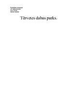 Research Papers 'Tērvetes dabas parks', 1.