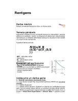 Samples 'Rentgens', 1.