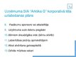 Presentations 'Uzņēmuma SIA "Arktika G" korporatīvā tēla uzlabošanas plāns', 7.
