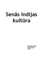 Research Papers 'Senās Indijas kultūra', 1.