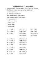 Summaries, Notes 'Algoritmu teorija-1', 1.