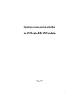 Research Papers 'Spānijas ekonomiskā attīstība no 1920.gada līdz 1929.gadam', 1.