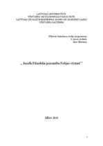 Research Papers 'Juzefa Pilsudska personība Polijas vēsturē', 1.