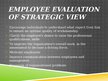 Presentations 'Employee Evaluation', 5.