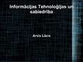 Presentations 'Informāciju tehnoloģijas un sabiedrība', 1.