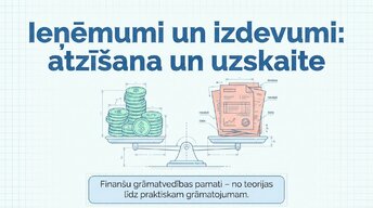 Presentations 'Ieņēmumi un izdevumi: atzīšana un uzskaite', 1.