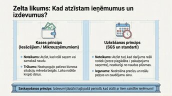 Presentations 'Ieņēmumi un izdevumi: atzīšana un uzskaite', 3.
