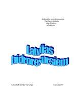 Research Papers 'Latvijas hidroresursi', 1.