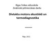 Presentations 'Divtaktu motoru akustiskā un termodiagnostika', 1.