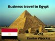 Presentations 'Business Travel to Egypt', 1.